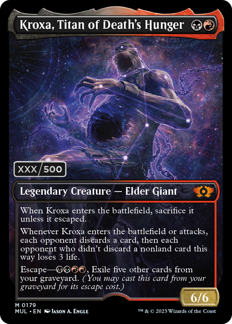 Kroxa, Titan of Death's Hunger (Serialized) [Multiverse Legends] | The CG Realm