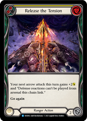 Release the Tension (Yellow) [EVR092] (Everfest)  1st Edition Rainbow Foil | The CG Realm