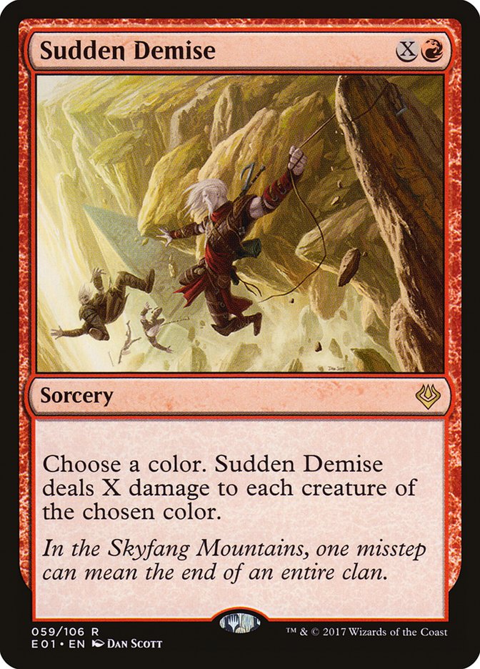 Sudden Demise [Archenemy: Nicol Bolas] | The CG Realm