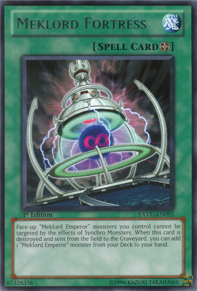 Meklord Fortress [EXVC-EN095] Rare | The CG Realm
