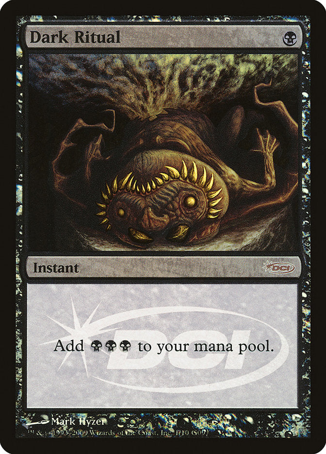 Dark Ritual [Judge Gift Cards 2009] | The CG Realm