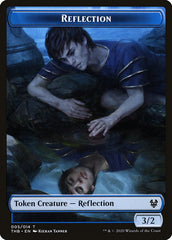 Human Soldier // Reflection Double-Sided Token [Theros Beyond Death Tokens] | The CG Realm
