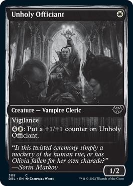 Unholy Officiant [Innistrad: Double Feature] | The CG Realm