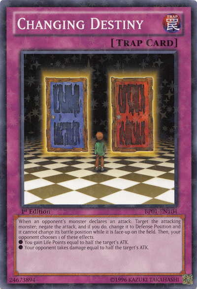 Changing Destiny [BP01-EN104] Starfoil Rare | The CG Realm