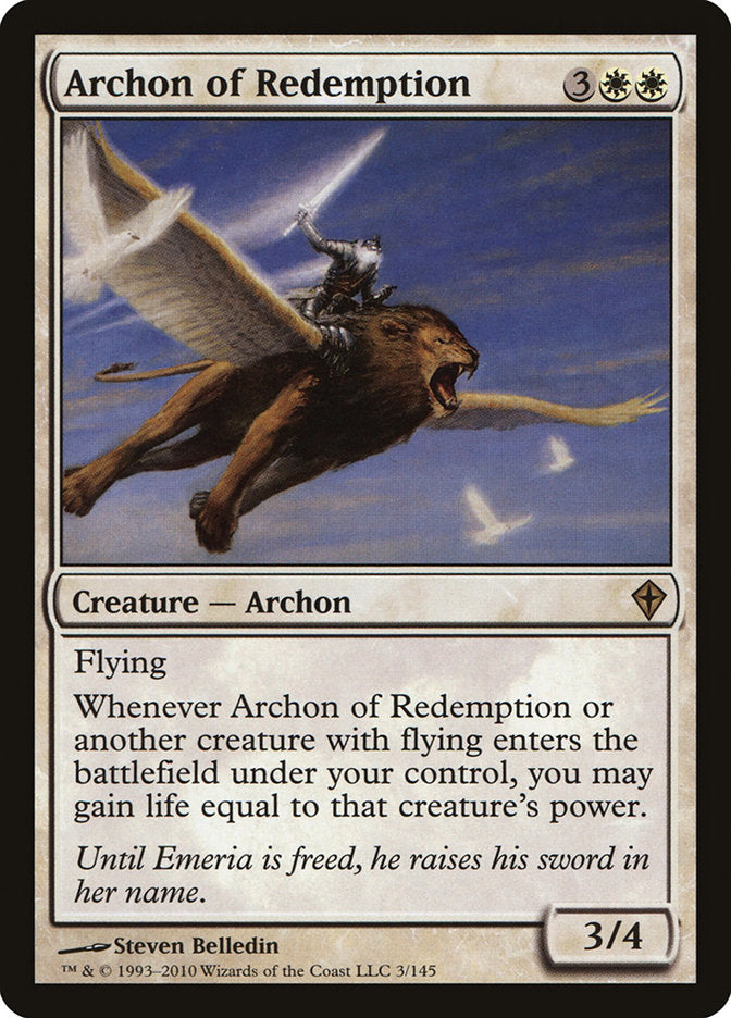 Archon of Redemption [Worldwake] | The CG Realm