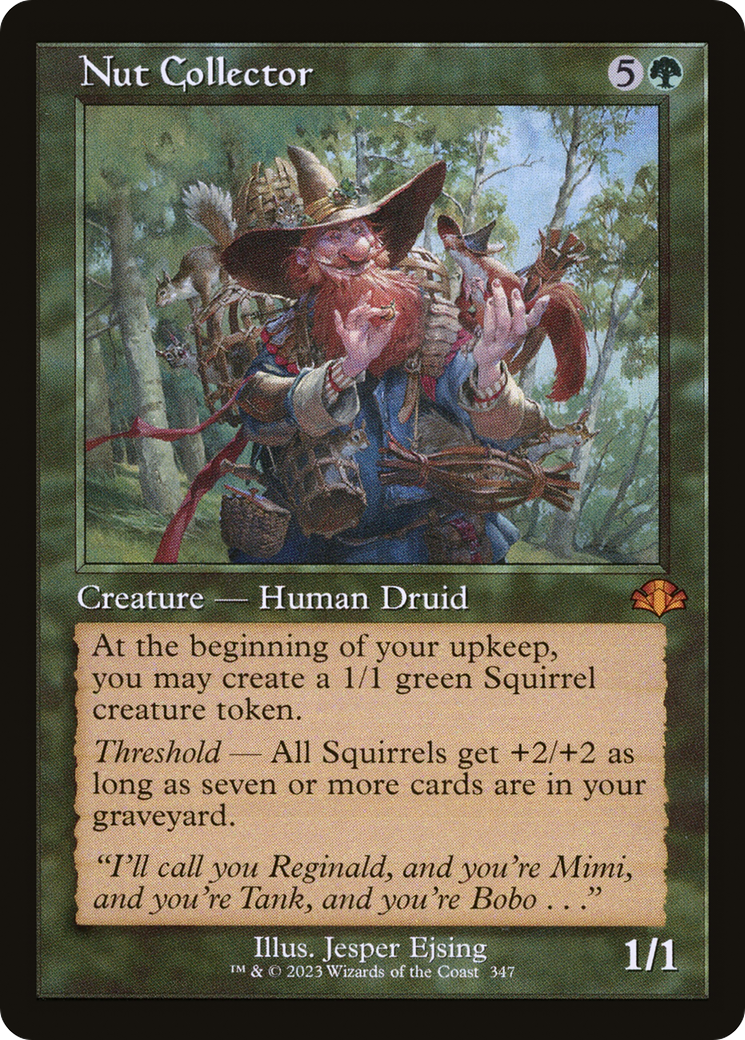 Nut Collector (Retro) [Dominaria Remastered] | The CG Realm