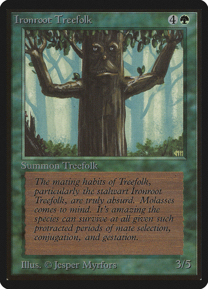 Ironroot Treefolk [Beta Edition] | The CG Realm