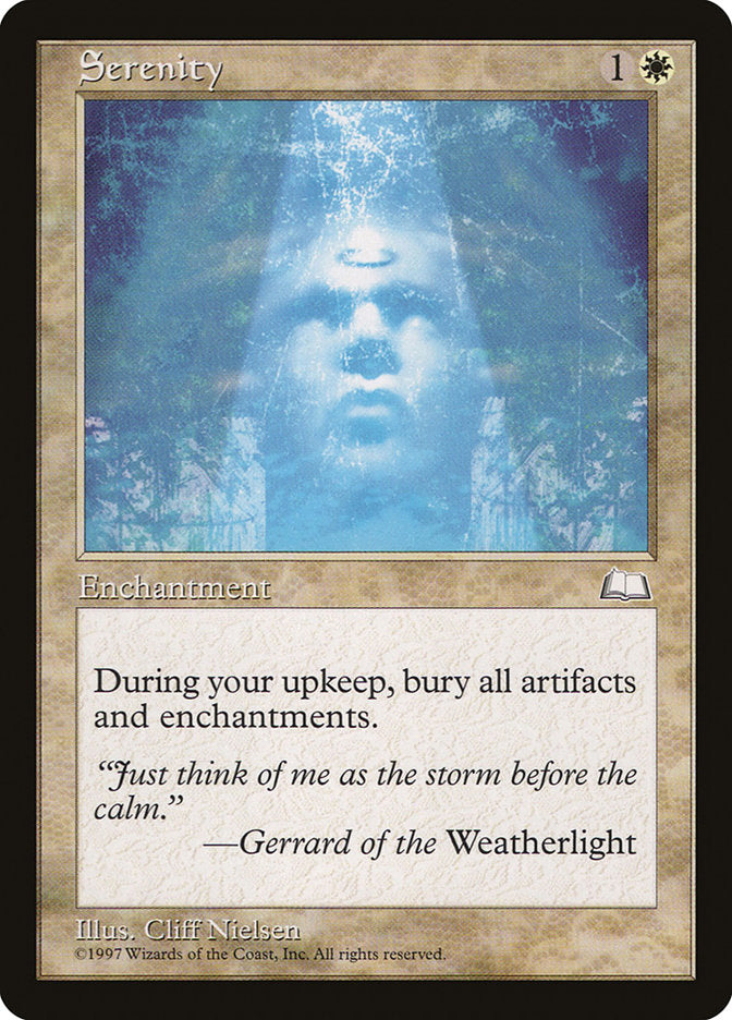 Serenity [Weatherlight] | The CG Realm