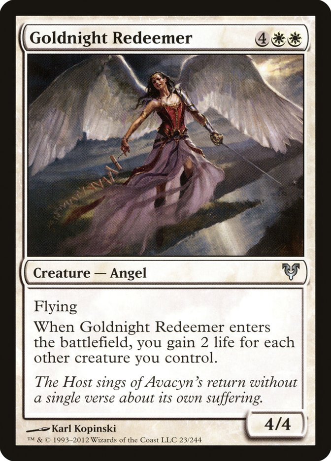 Goldnight Redeemer [Avacyn Restored] | The CG Realm
