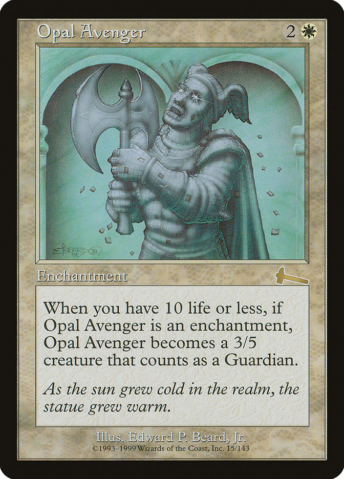 Opal Avenger [Urza's Legacy] | The CG Realm