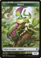Illusion // Insect Double-Sided Token [Zendikar Rising Tokens] | The CG Realm