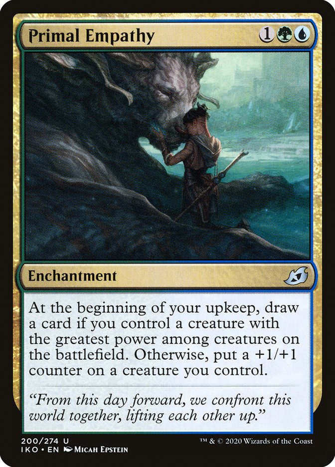 Primal Empathy [Ikoria: Lair of Behemoths] | The CG Realm
