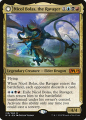 Nicol Bolas, the Ravager // Nicol Bolas, the Arisen [Core Set 2019] | The CG Realm