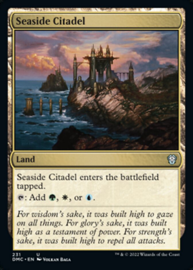 Seaside Citadel [Dominaria United Commander] | The CG Realm