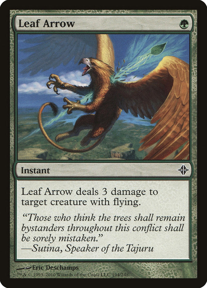 Leaf Arrow [Rise of the Eldrazi] | The CG Realm