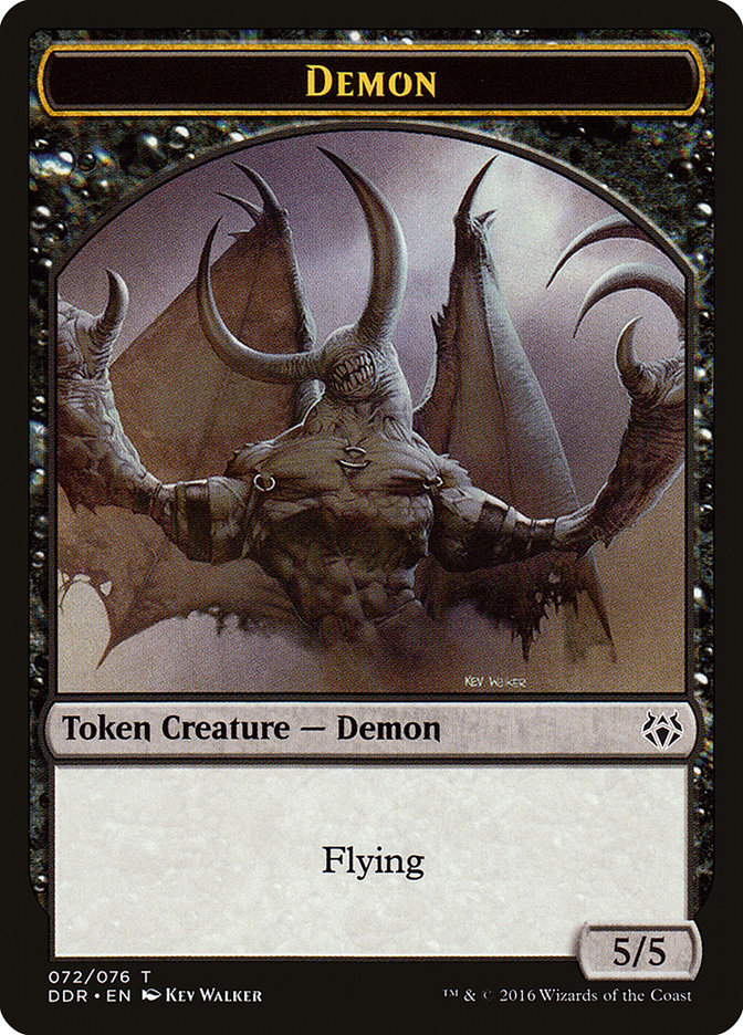 Demon Token [Duel Decks: Nissa vs. Ob Nixilis] | The CG Realm
