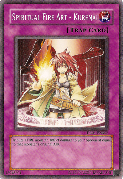 Spiritual Fire Art - Kurenai [DR04-EN052] Common | The CG Realm