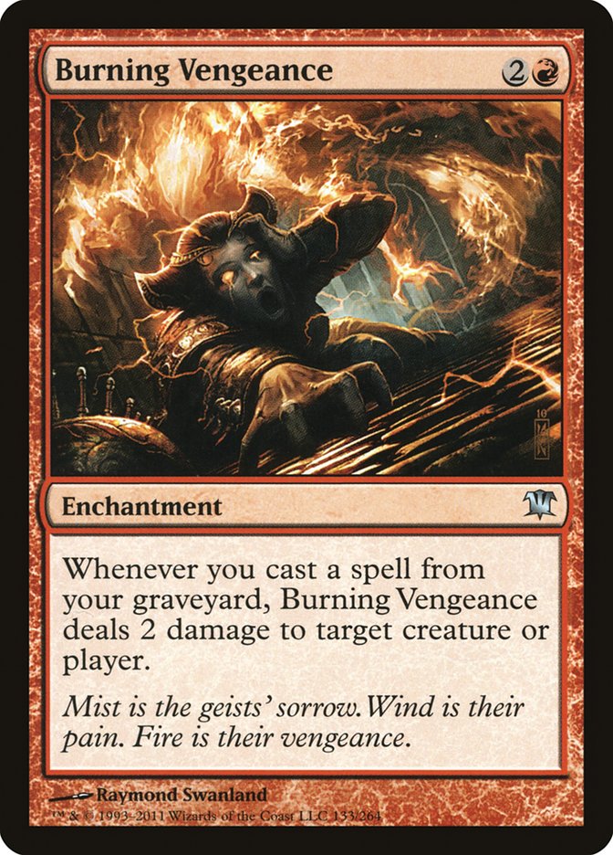 Burning Vengeance [Innistrad] | The CG Realm