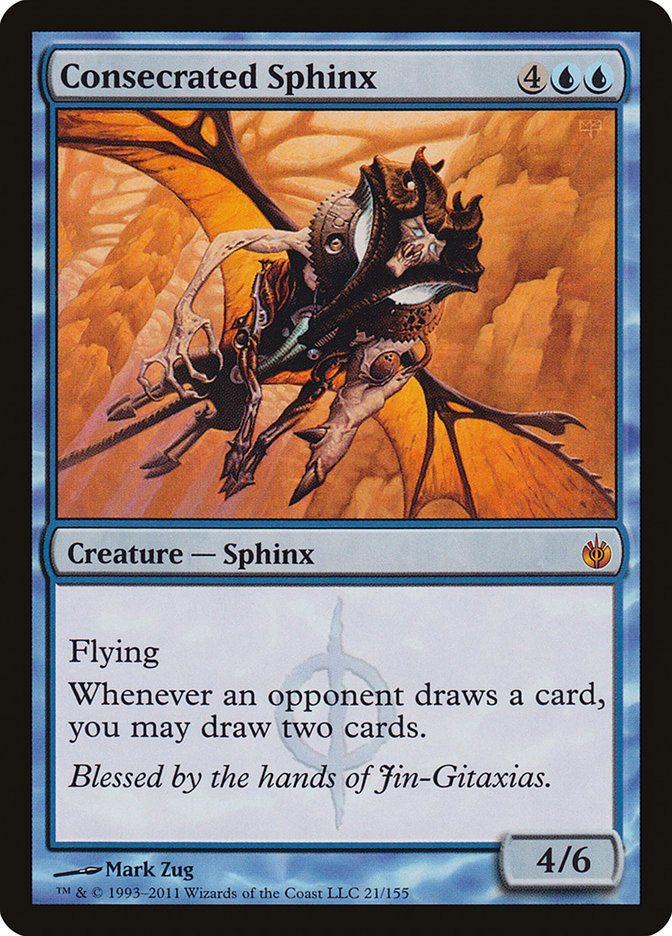 Consecrated Sphinx [Mirrodin Besieged] | The CG Realm