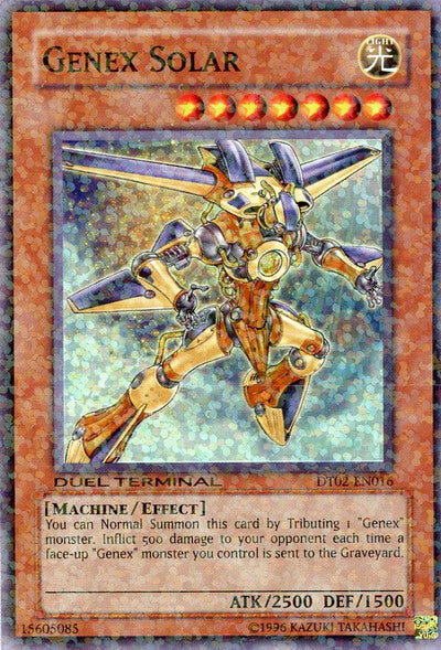 Genex Solar [DT02-EN016] Super Rare | The CG Realm