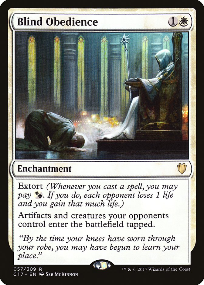 Blind Obedience [Commander 2017] | The CG Realm