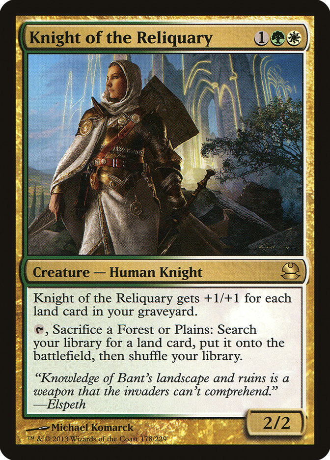 Knight of the Reliquary [Modern Masters] | The CG Realm
