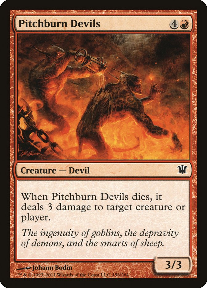 Pitchburn Devils [Innistrad] | The CG Realm