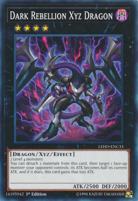 Dark Rebellion Xyz Dragon [LEHD-ENC33] Common | The CG Realm