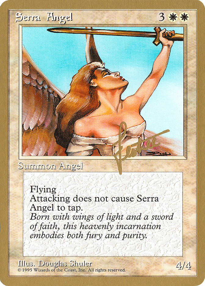 Serra Angel (Bertrand Lestree) [Pro Tour Collector Set] | The CG Realm