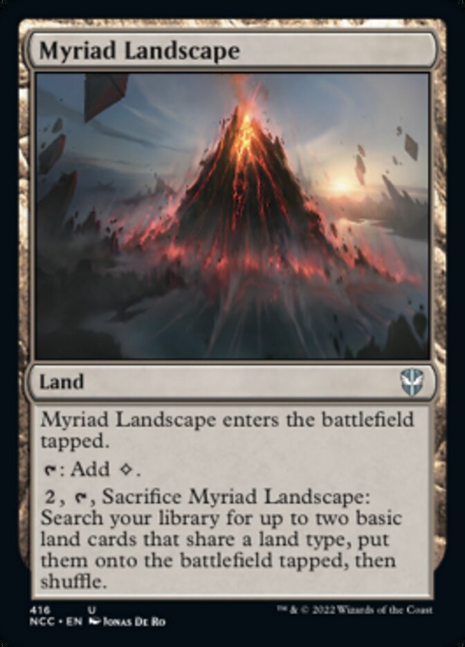 Myriad Landscape [Streets of New Capenna Commander] | The CG Realm