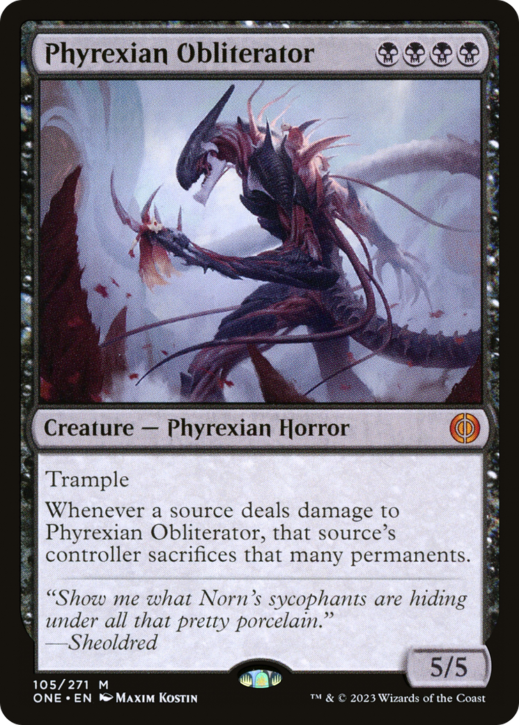 Phyrexian Obliterator [Phyrexia: All Will Be One] | The CG Realm