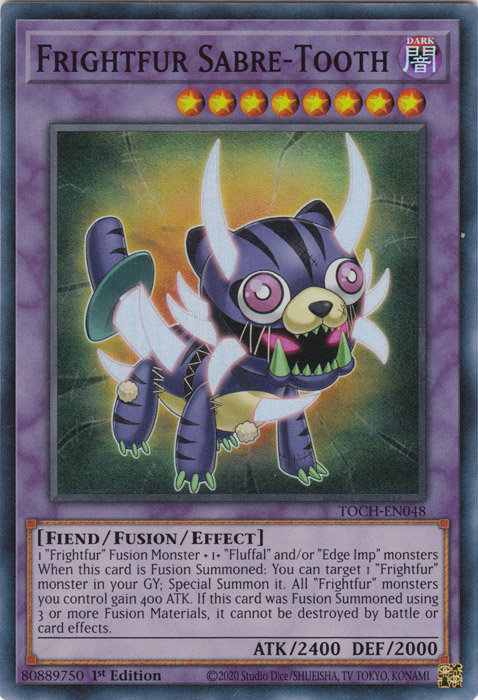 Frightfur Sabre-Tooth [TOCH-EN048] Super Rare | The CG Realm