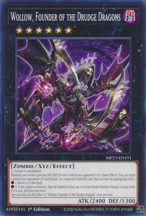 Wollow, Founder of the Drudge Dragons [MP23-EN191] Common | The CG Realm