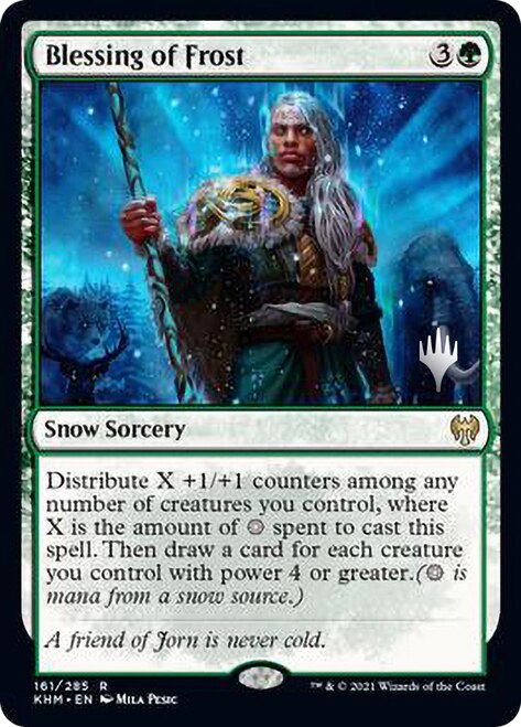 Blessing of Frost (Promo Pack) [Kaldheim Promos] | The CG Realm