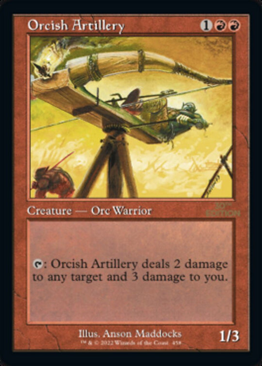 Orcish Artillery (Retro Frame) (30A-458) - 30th Anniversary Edition