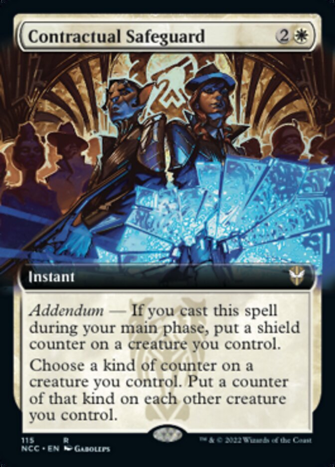 Contractual Safeguard (Extended Art) [Streets of New Capenna Commander] | The CG Realm
