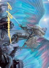 Resplendent Marshal Art Card (Gold-Stamped Signature) [Kaldheim Art Series] | The CG Realm