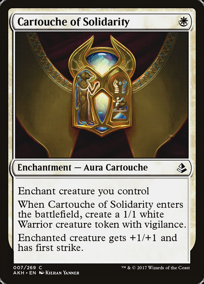 Cartouche of Solidarity [Amonkhet] | The CG Realm