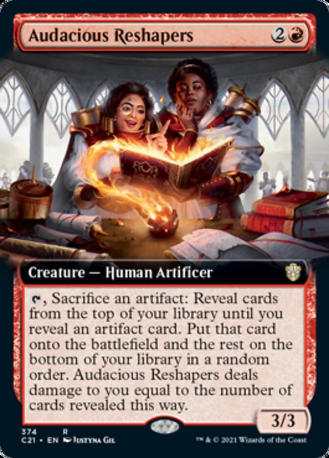 Audacious Reshapers (Extended Art) [Commander 2021] | The CG Realm