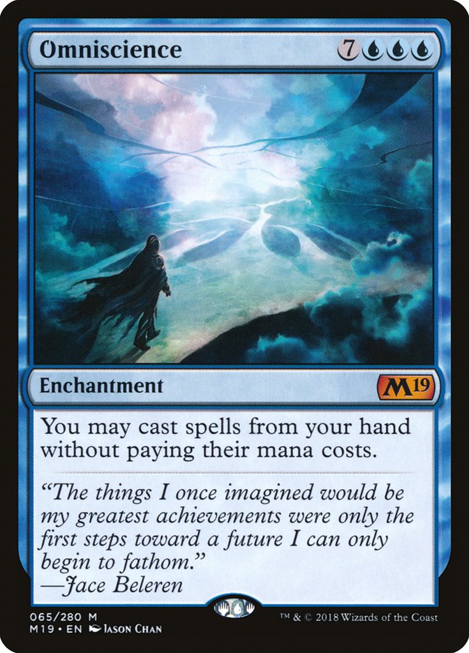 Omniscience [Core Set 2019] | The CG Realm