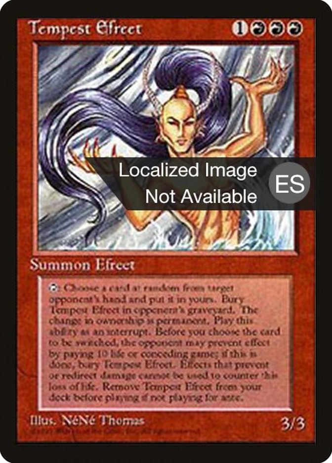 Tempest Efreet [Fourth Edition (Foreign Black Border)] | The CG Realm