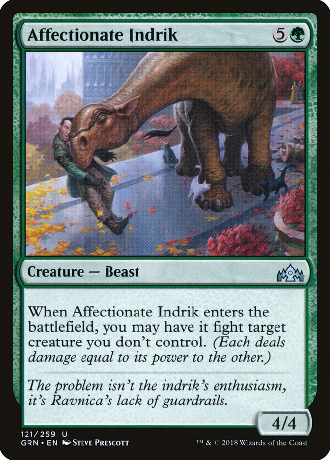 Affectionate Indrik [Guilds of Ravnica] | The CG Realm