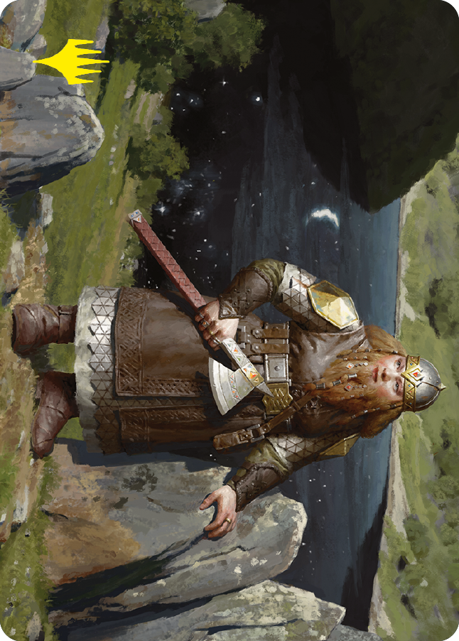 Mirrormere Guardian Art Card (Gold-Stamped Signature) [The Lord of the Rings: Tales of Middle-earth Art Series] | The CG Realm