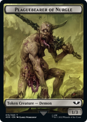 Spawn // Plaguebearer of Nurgle Double-Sided Token [Warhammer 40,000 Tokens] | The CG Realm