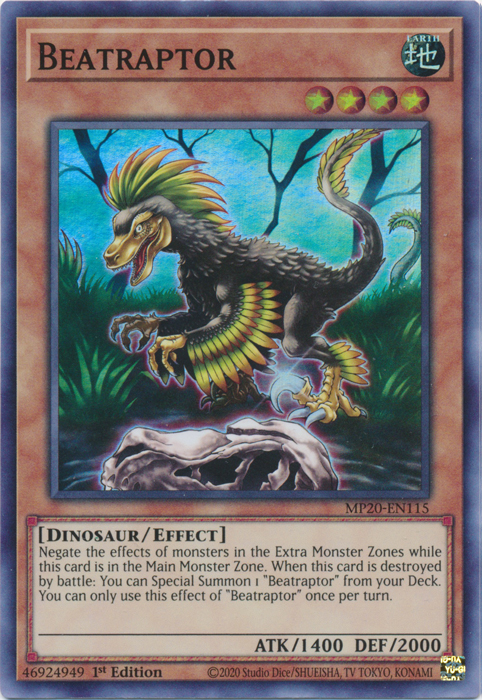 Beatraptor [MP20-EN115] Super Rare | The CG Realm