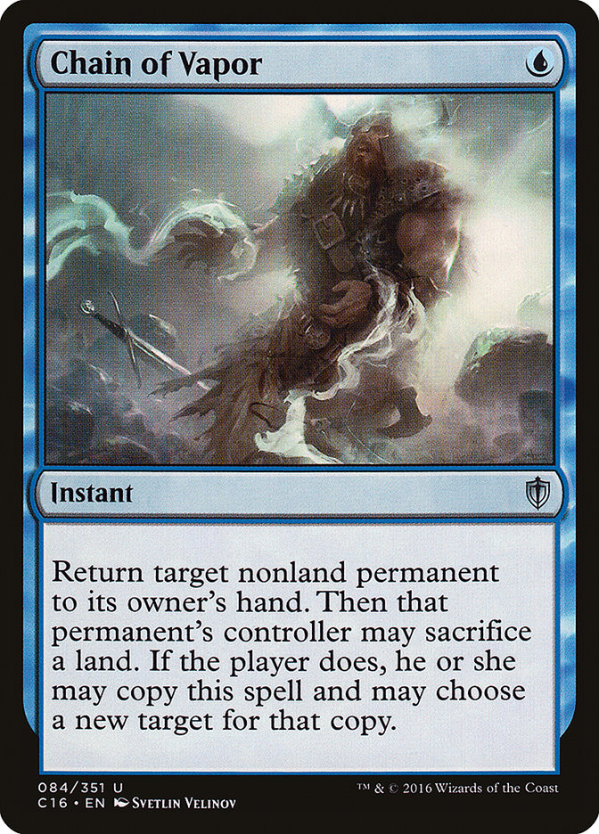 Chain of Vapor [Commander 2016] | The CG Realm