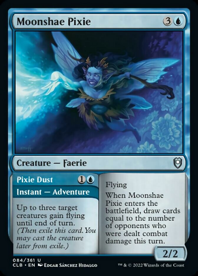Moonshae Pixie // Pixie Dust [Commander Legends: Battle for Baldur's Gate] | The CG Realm