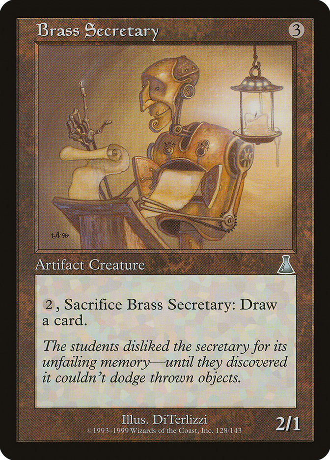 Brass Secretary [Urza's Destiny] | The CG Realm