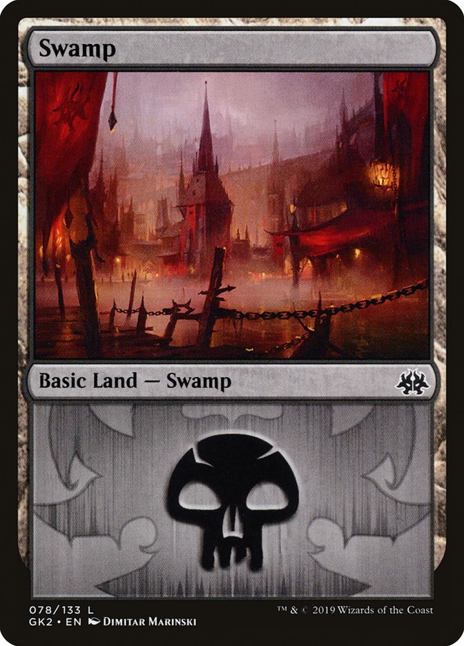 Swamp (78) [Ravnica Allegiance Guild Kit] | The CG Realm