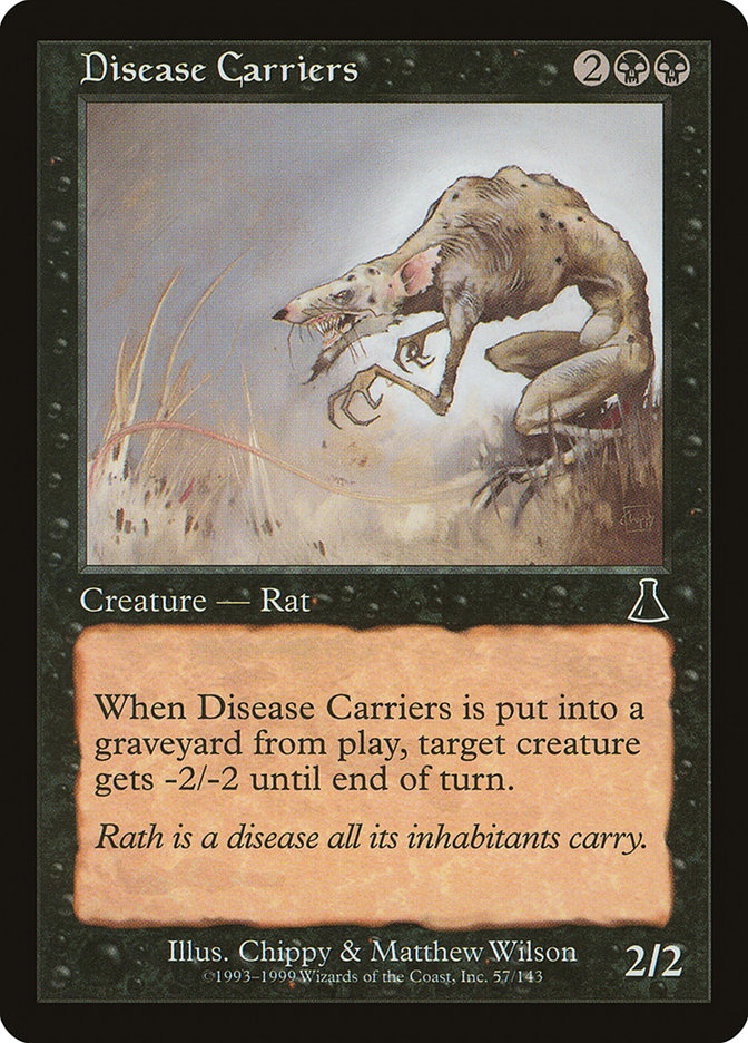 Disease Carriers [Urza's Destiny] | The CG Realm